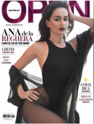 FOTOS: Ana de la Reguera, la sexy portada de Open en abril