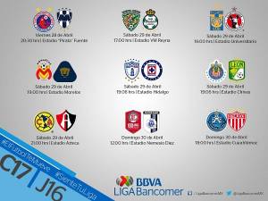 Liga MX: Continúan las acciones de la J16