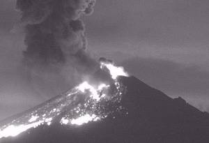 Actividad del Popocatépetl, sin riesgo para la población: Protección Civil