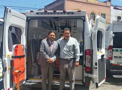 IMSS Puebla estrena seis ambulancias