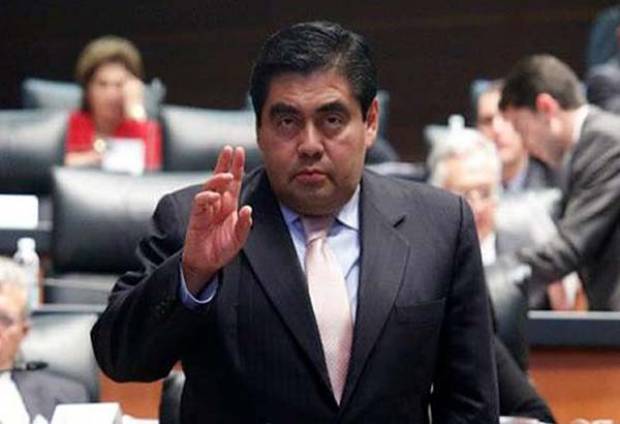 Barbosa defiende a RMV en el Senado: “De orden federal, robo de combustible” en Puebla