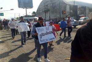 También hubo marchas contra el gasolinazo en Cuetzalan y Atlixco