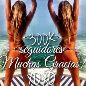 Frida Sofía celebró 300 mil fans en Instagram con sexy fotografía