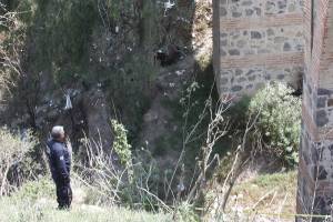 FOTOS: Hallan cadáver de un hombre calcinado en Texmelucan