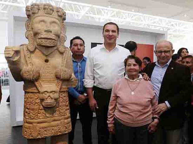 RMV inaugura museo de sitio y zona arqueológica de Tehuacán el Viejo