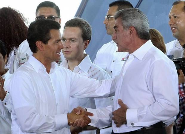 Tony Gali acompaña a EPN en ceremonia de la Expropiación Petrolera