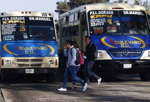Estas son las rutas con más reportes de robo a pasajeros en Puebla