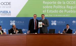 OCDE reconoce a Puebla por avances en mejora regulatoria