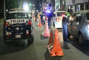 Remite policía de Puebla 31 vehículos al corralón en operativo Alcoholímetro