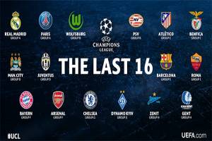 Champions League: Quedaron definidos los 16 equipos para octavos de final