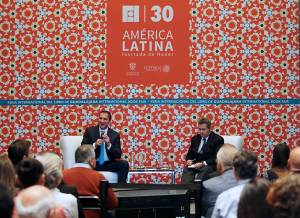 Moreno Valle destaca inversión cultural en Puebla en FIL de Guadalajara