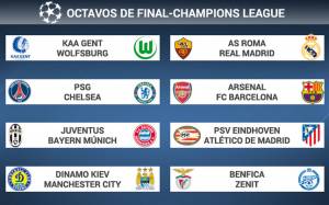 Champions League: Inician los Octavos de Final