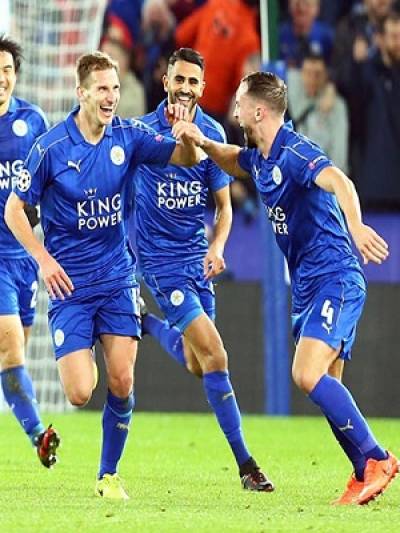 Leicester derrotó 2-1 al Sevilla y avanzó a los cuartos de final de la Champions