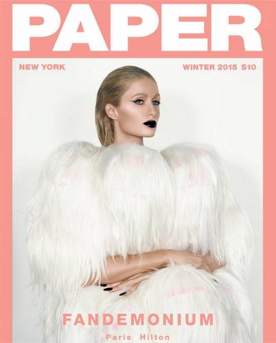 FOTOS: Paris Hilton, en atrevida sesión para la revista Paper