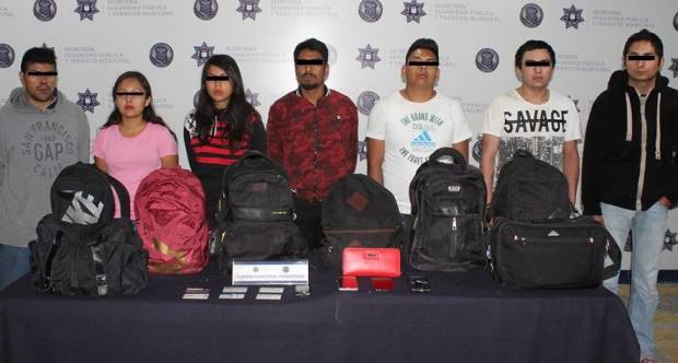 Cae banda de robo a transporte público; se les vincula con 6 atracos en Puebla
