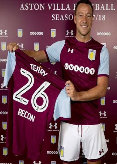 John Terry firmó con el Aston Villa por una temporada