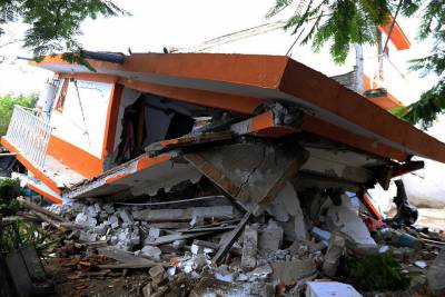 FOTOS: Graves rastros de destrucción quedan en Tehuitzingo tras sismo
