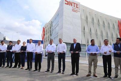 Tony Gali inaugura nuevo edificio del SNTE 23
