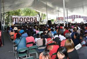 Morena quiere a tres desconocidas para la alcaldía de Puebla: Rivera, Aguirre y Esparza
