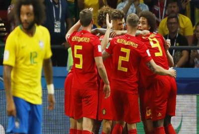 Bélgica acabó con el sueño de Brasil y los echa del mundial