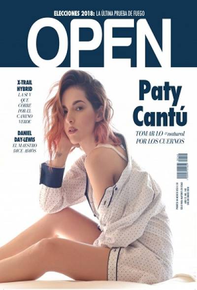 FOTOS: Paty Cantú engalana primera portada de Open en 2018
