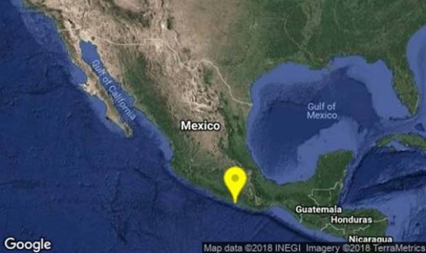 Temblor de 5.3 se registra en Guerrero