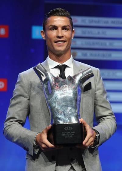 Cristiano Ronaldo, el mejor jugador de la UEFA