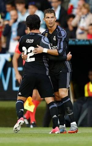 Real Madrid goleó al Celta 4-1 y acaricia la Liga de España