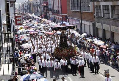 Puebla espera a 150 mil visitantes por procesión de Viernes Santo