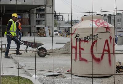 Cae 26% inversión en sector de la construcción por inseguridad en Puebla