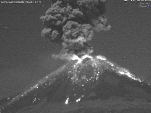 Explosión del Popocatépetl generó ligero sismo en Cholula y Atlixco