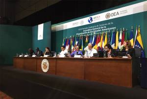Ningún acuerdo sobre Venezuela en asamblea de la OEA