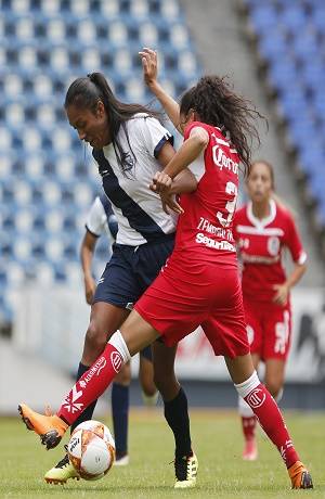 Puebla Femenil cayó 2-1 ante Toluca en el Cuauhtémoc