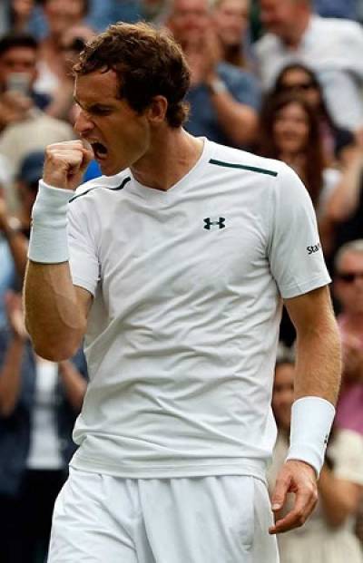 Andy Murray inició defensa del título en Wimbledon