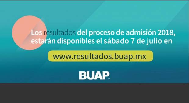 Consulta aquí este sábado los resultados del proceso de admisión BUAP 2018