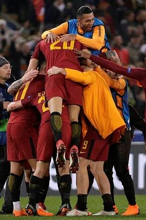 Roma venció por la mínima al Shakhtar Donetsk en la Champions League