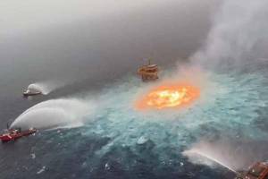 Incendio en ducto de Pemex, evidencia fracaso de modelo fósil: Greenpeace