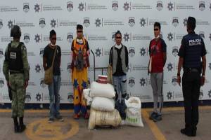 Capturan en San Pablo Xochimehuacán a cuatro asaltantes de vagones