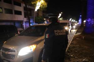Operativo Alcoholímetro en Puebla remite 20 ciudadanos al juez calificador