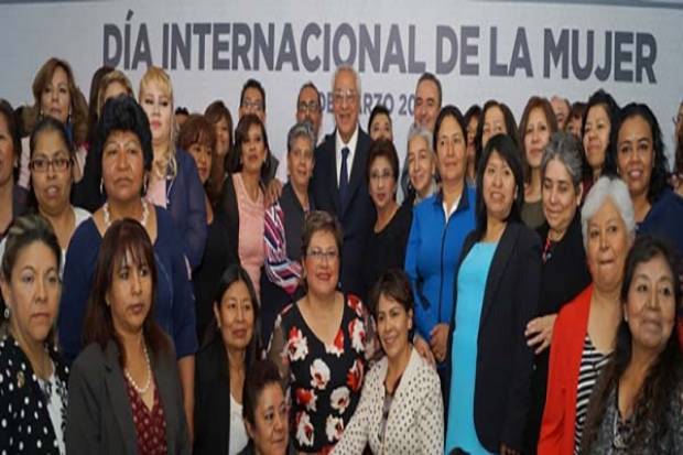 Mujeres, claves en el trabajo y los logros del gobierno de Puebla: Pacheco Pulido