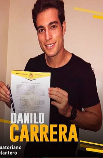 Danilo Carrera deja los foros de televisión; ahora será futbolista