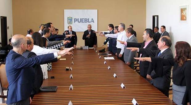 Instalan el Consejo Estatal de Protección Civil de Puebla