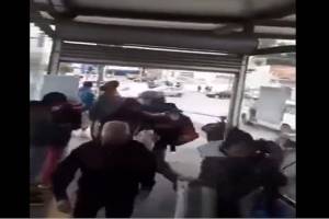 VIDEO: Así vivieron usuarios de RUTA Puebla la balacera en asalto a camioneta de valores