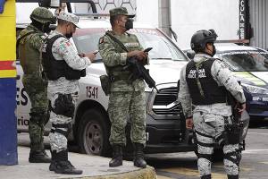Guardia Nacional genera mayor confianza a poblanos que policías locales