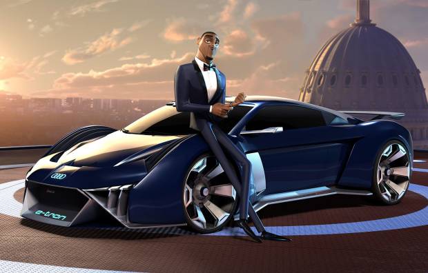 Audi diseña el primer auto virtual ficticio para una película animada