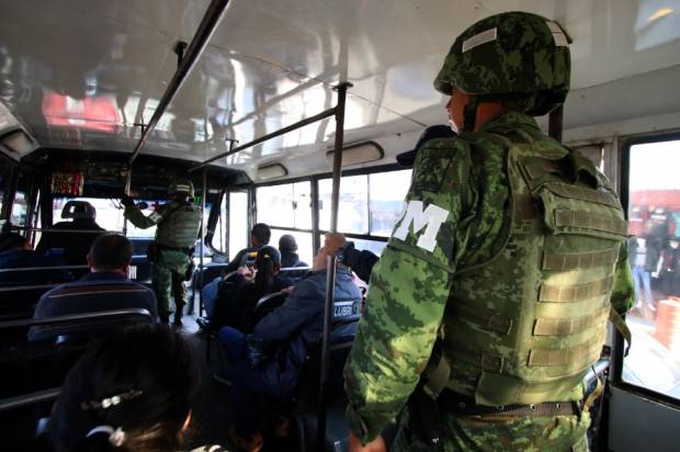 Mayor presencia del Ejército piden ediles de la zona metropolitana de Puebla