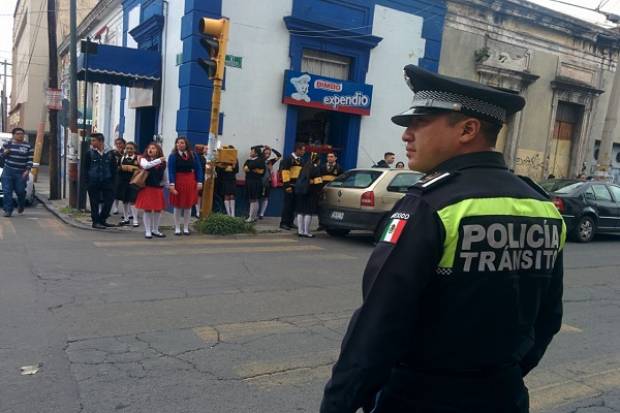 Tránsito Municipal vigilará regreso a clases en Puebla