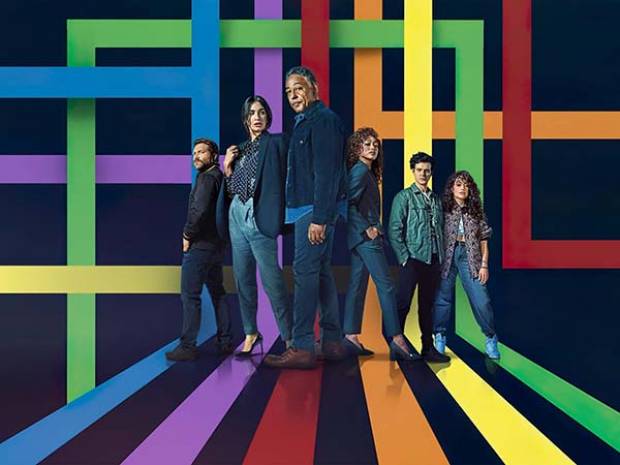 Caleidoscopio, la serie multicolor y multiformas de Netflix