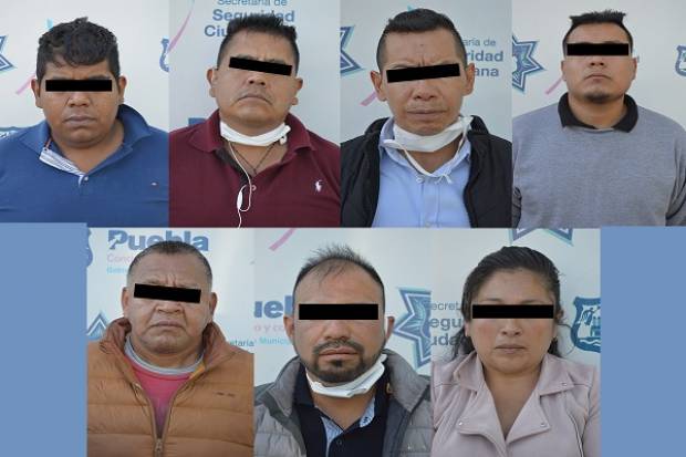 Capturan a líder e integrantes de &quot;Los Cubanos&quot;, asaltantes de cuentahabientes en Puebla