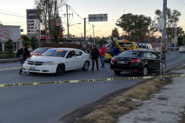 Ladrón mató a su cómplice en asalto a chofer de Easy Taxi en Puebla